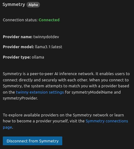 symmetry connected